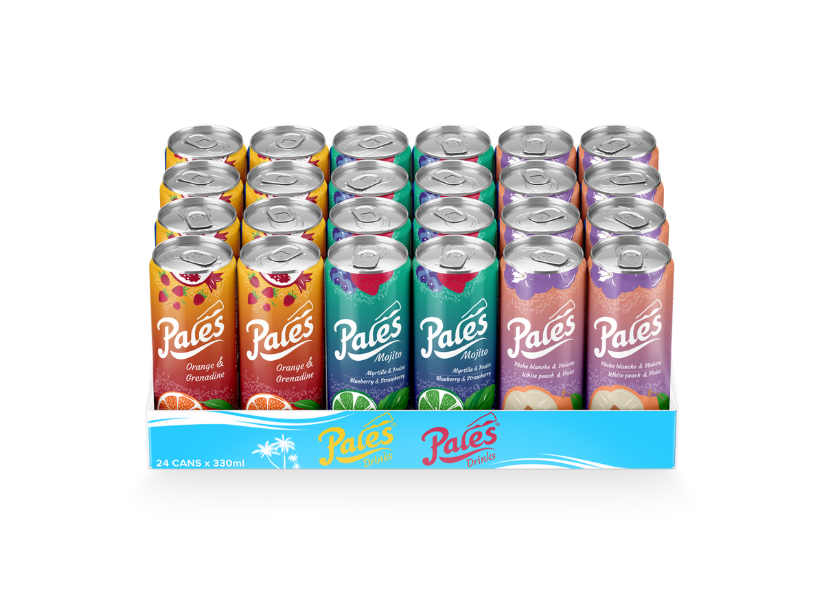 PALES Discovery Pack • Pack Découverte 24 Canettes