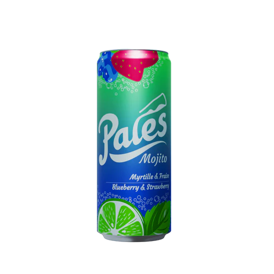 PALES Mojito Fraise Myrtille (paquet de 24)